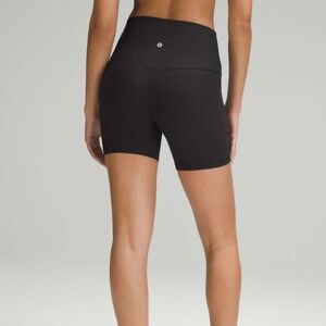 Lululemon Align High Rise 6" Black Yoga Bike Shorts Plus Size 14